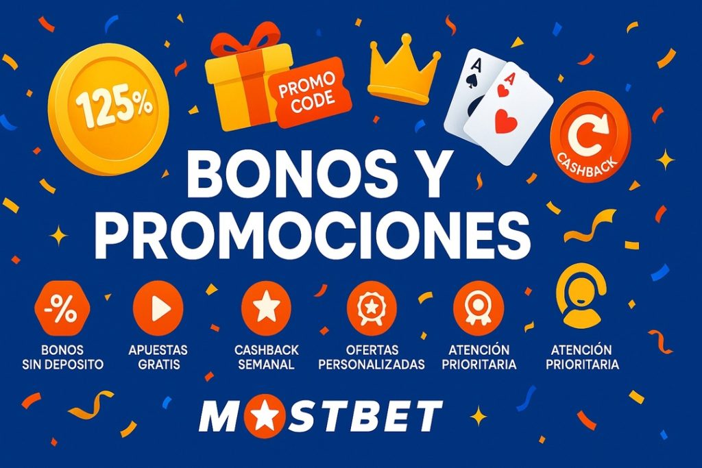 Bonos y promociones Mostbet