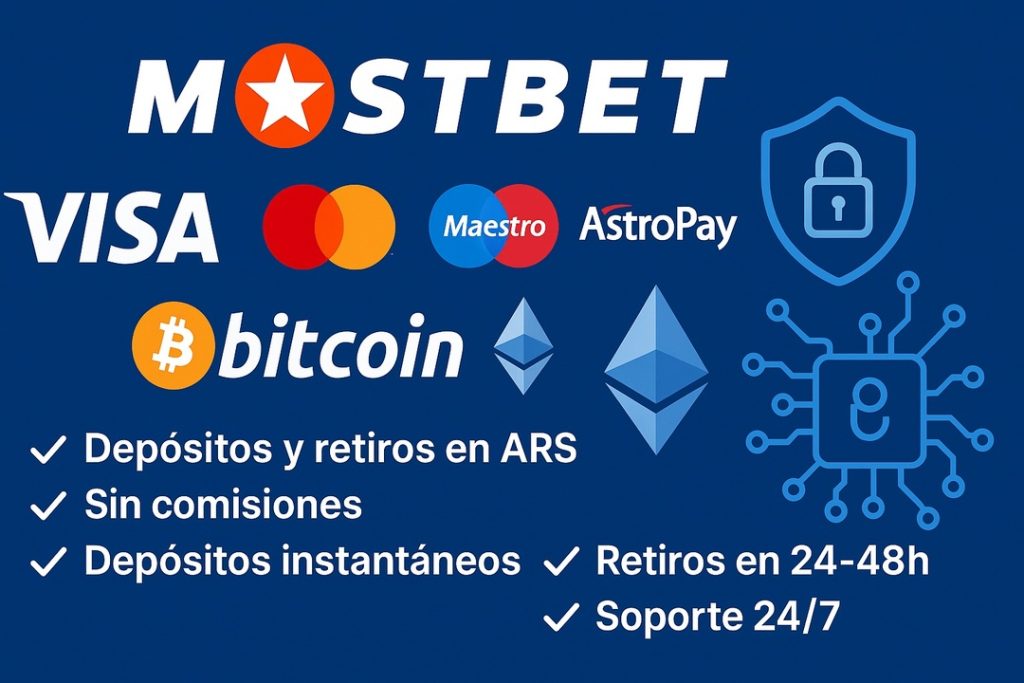 Métodos de Pago y Retiros Mostbet